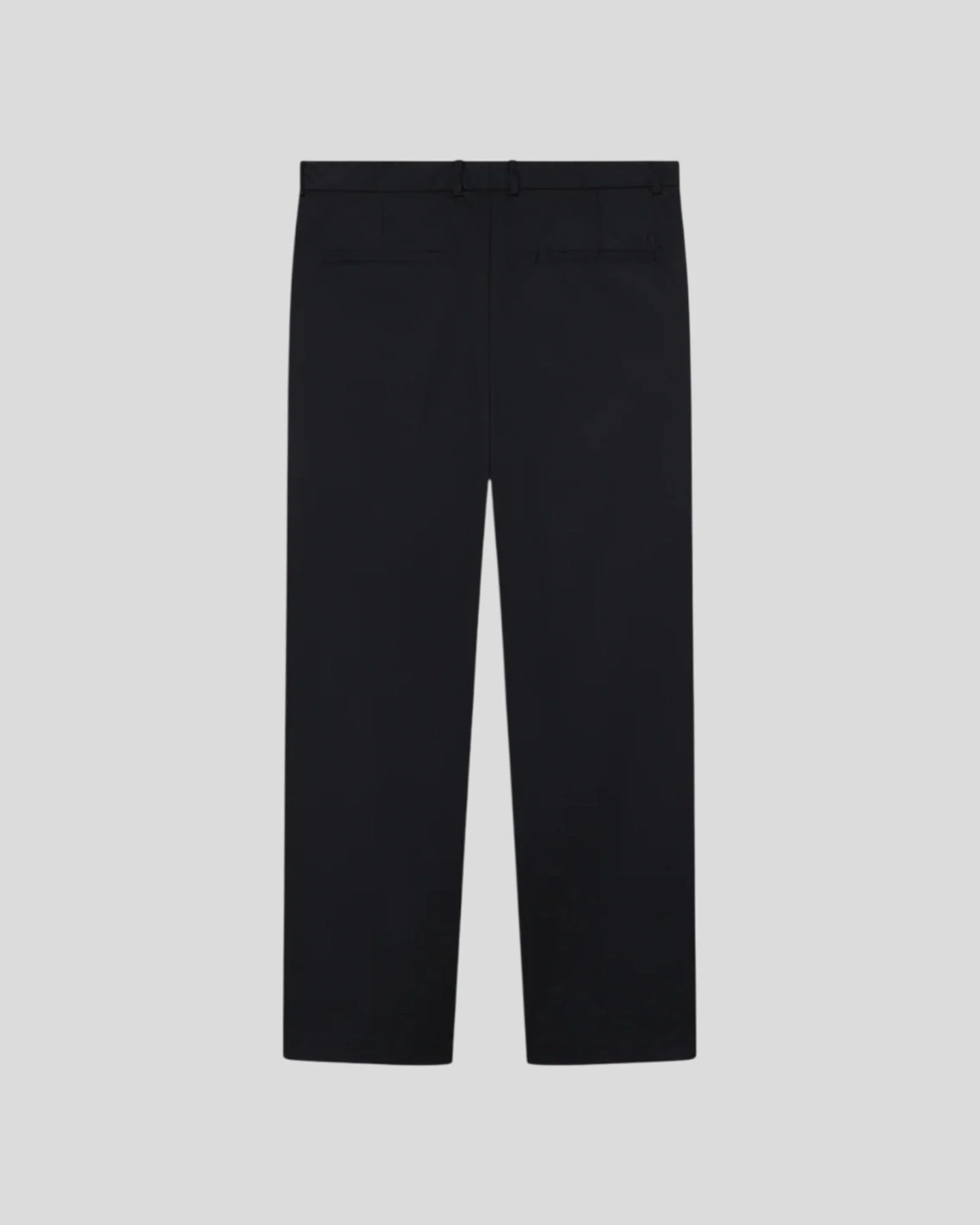 Les Deux || Reece Pleated Heavy Twill Pants - Black – Image 3