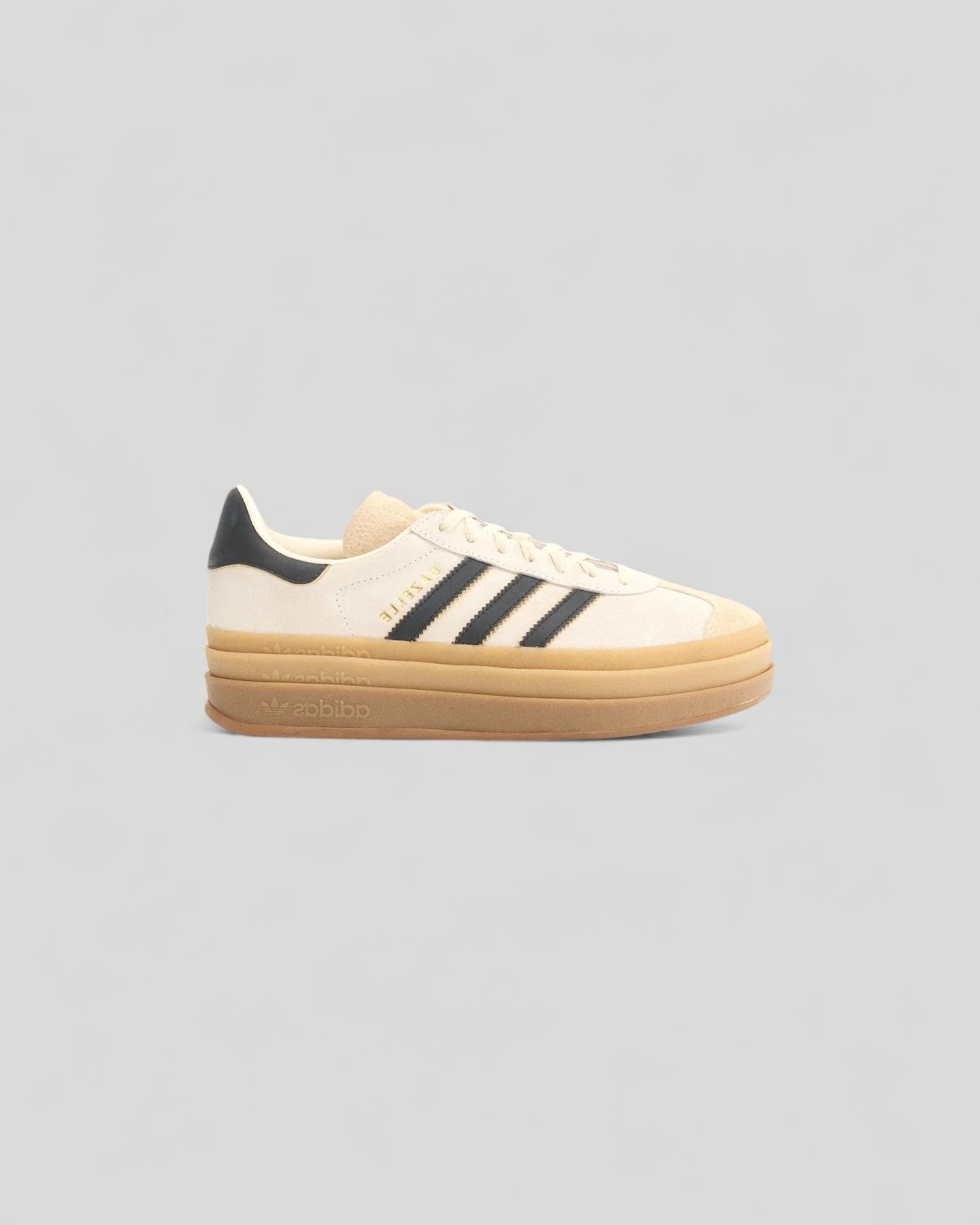 Adidas || Gazelle Bold - Beige/Navy