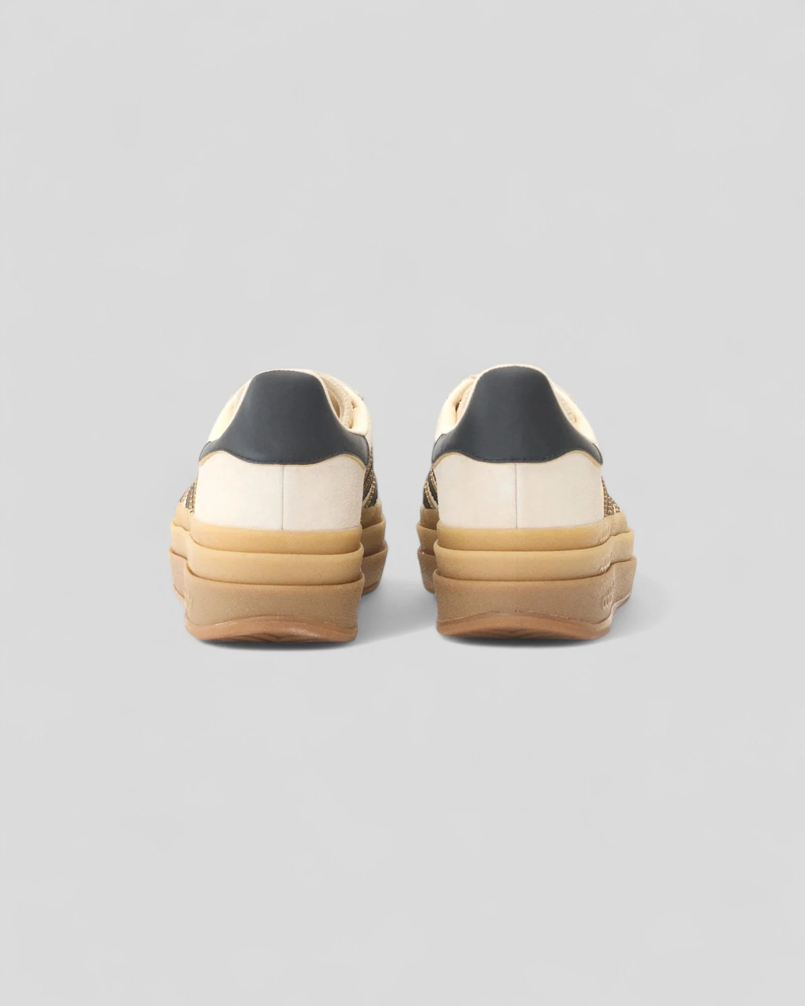 Adidas || Gazelle Bold - Beige/Navy – Image 3
