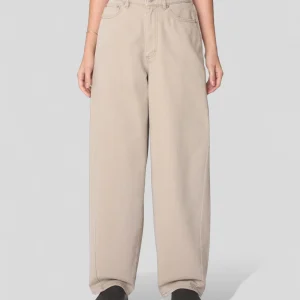 Obey || Leah III Baggy Denim - Milk Tea Faded Wash