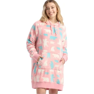 PULL MOLLETON AMPLE OURS POLAIRE