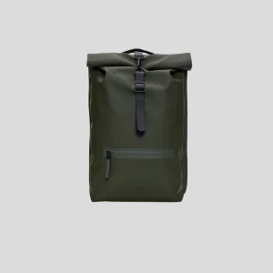 Rains || Rolltop Rucksack - Green