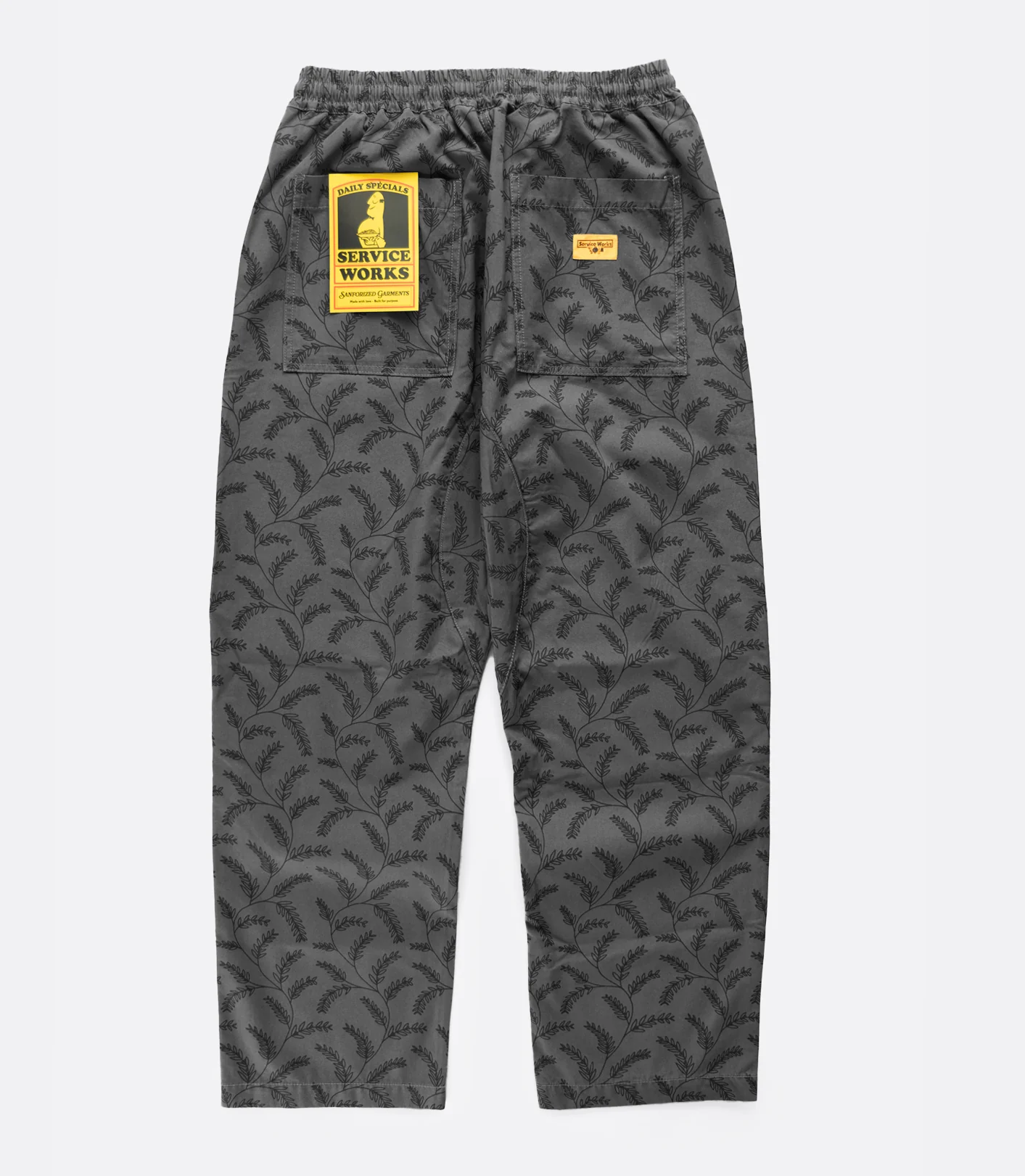BRANCH TWILL CHEF PANT BLACK – Image 5
