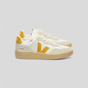 Veja || V-90 - Leather White Toscane Natural - M'