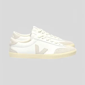 Veja || Volley O.T Leather - White Natural